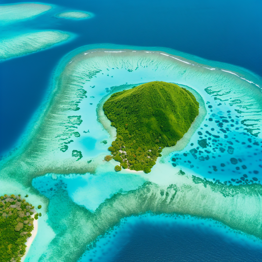 モルディブ空撮